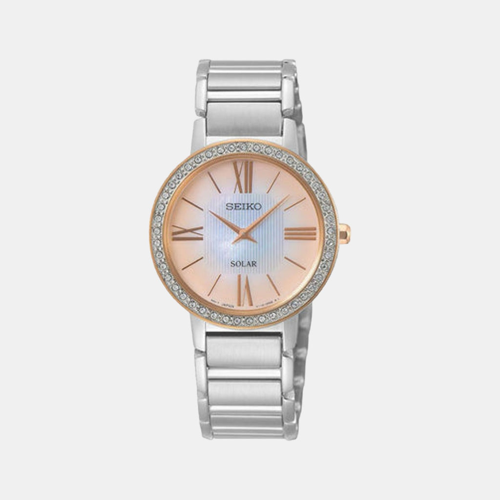 Seiko Round Two Tone Analog watch