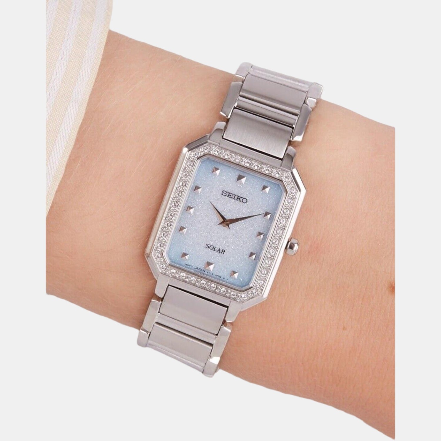 Seiko Female Analog Stainless Steel Solar Watch Seiko Just In Time