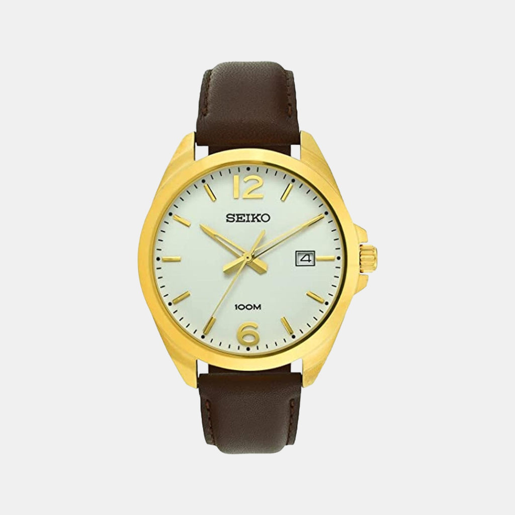 Seiko Round White Analog watch