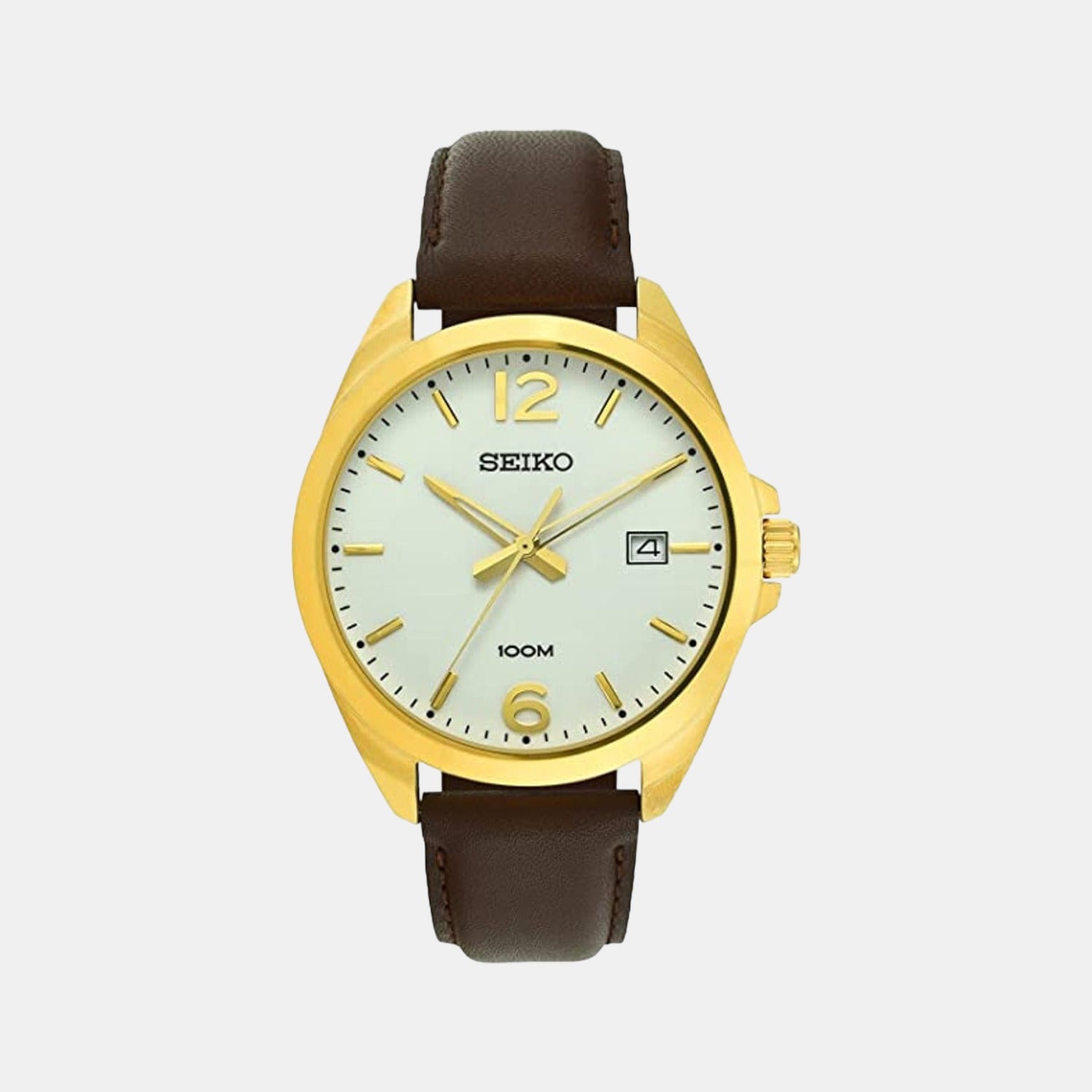 Seiko Round White Analog watch