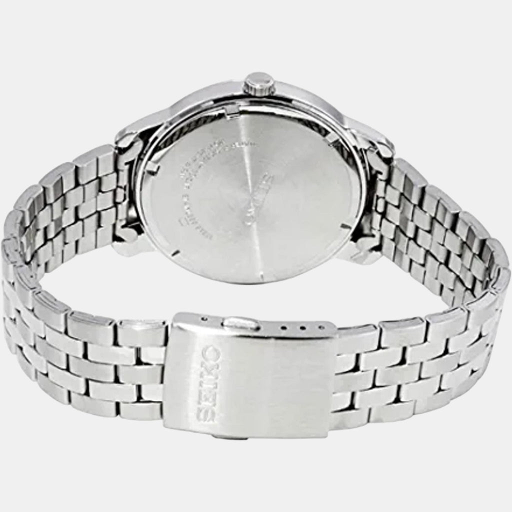 Seiko Men Round White watch