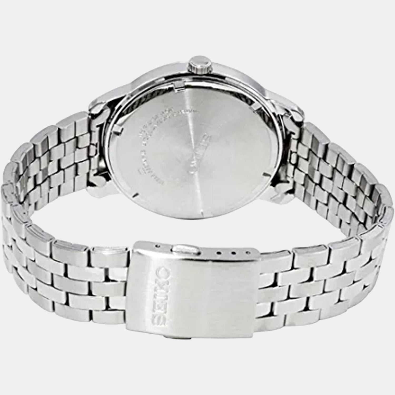 Seiko Men Round White watch