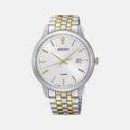 Seiko Round White Analog watch