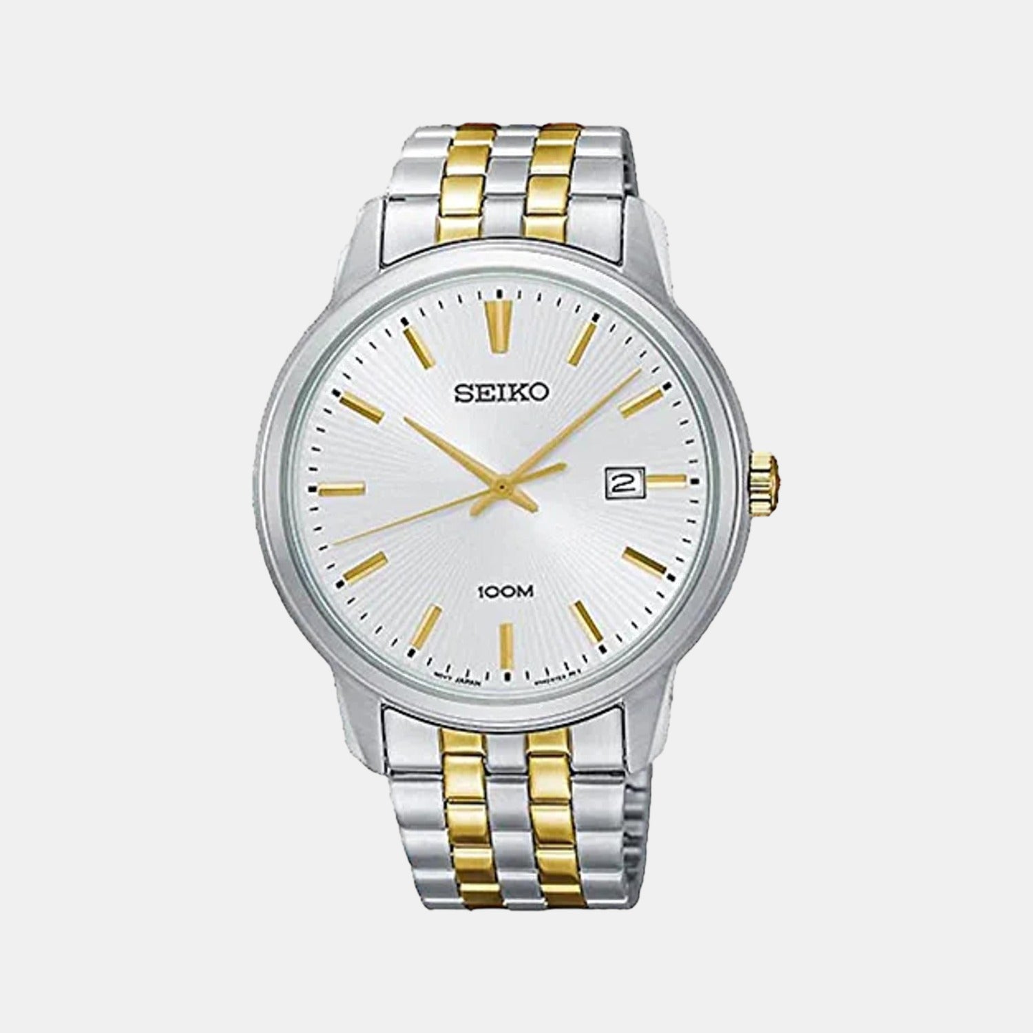 Seiko Round White Analog watch