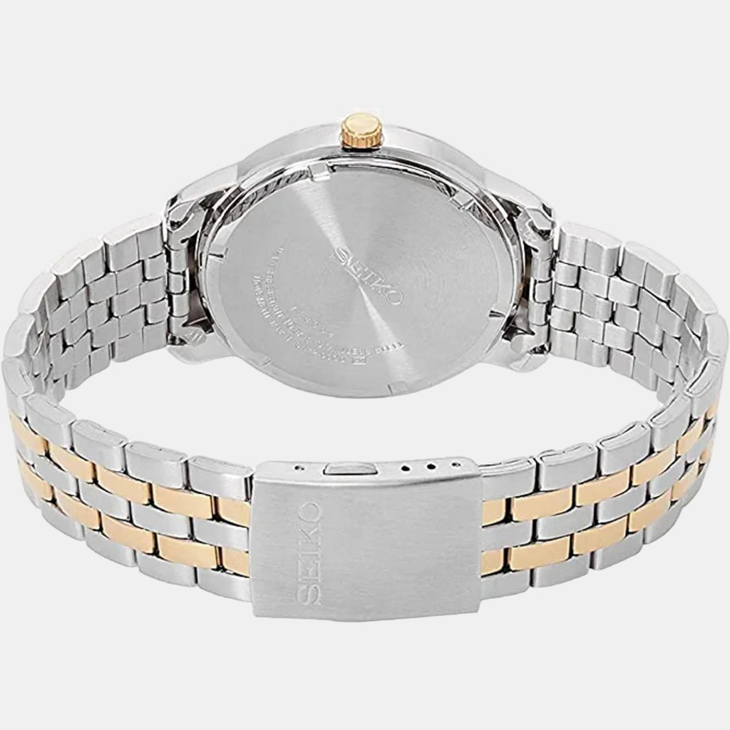 Seiko Men Round White watch