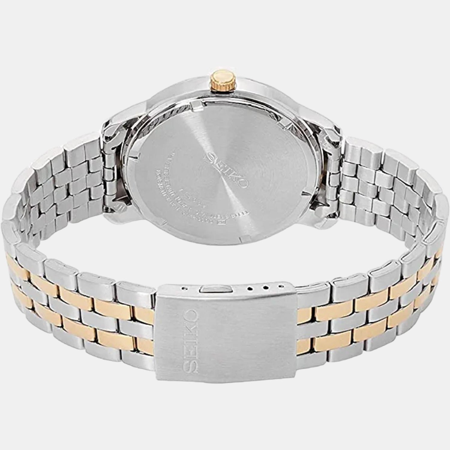 Seiko Men Round White watch