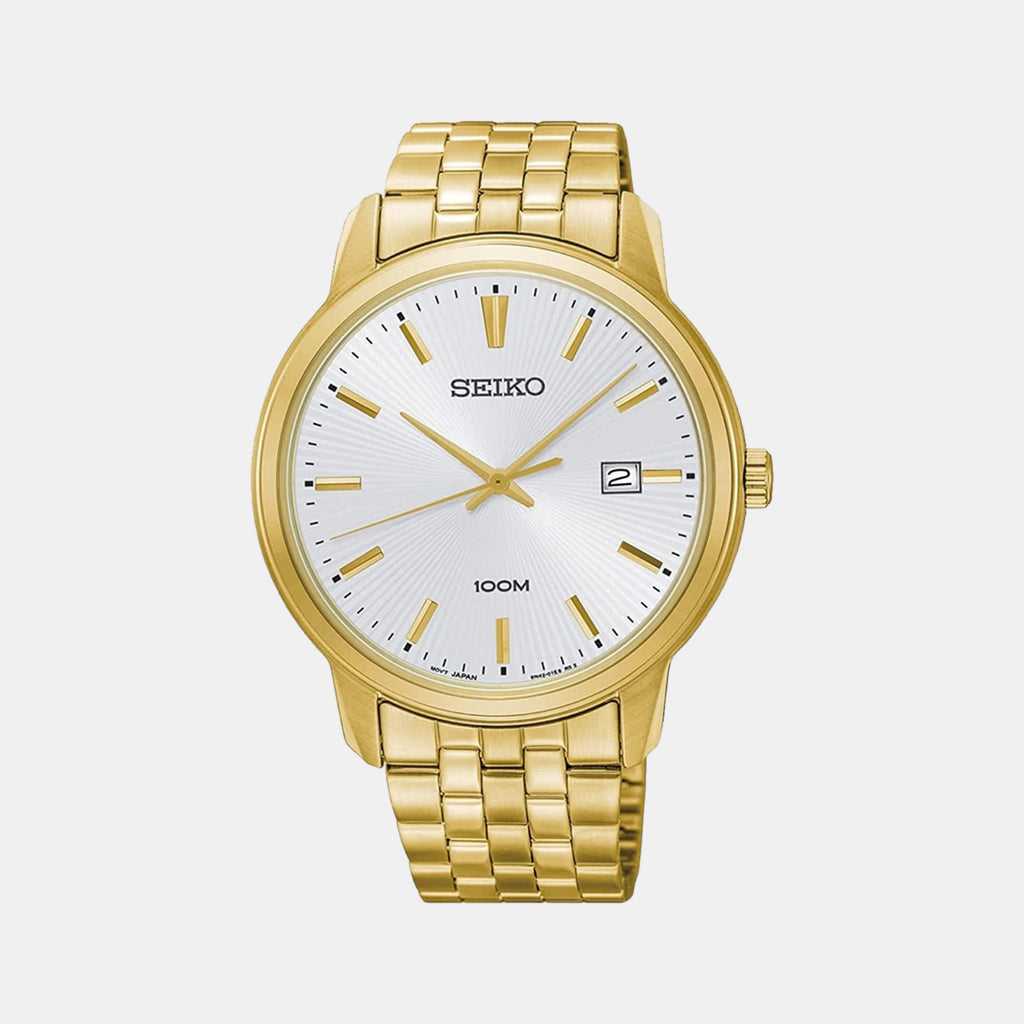 Seiko Round White Analog watch