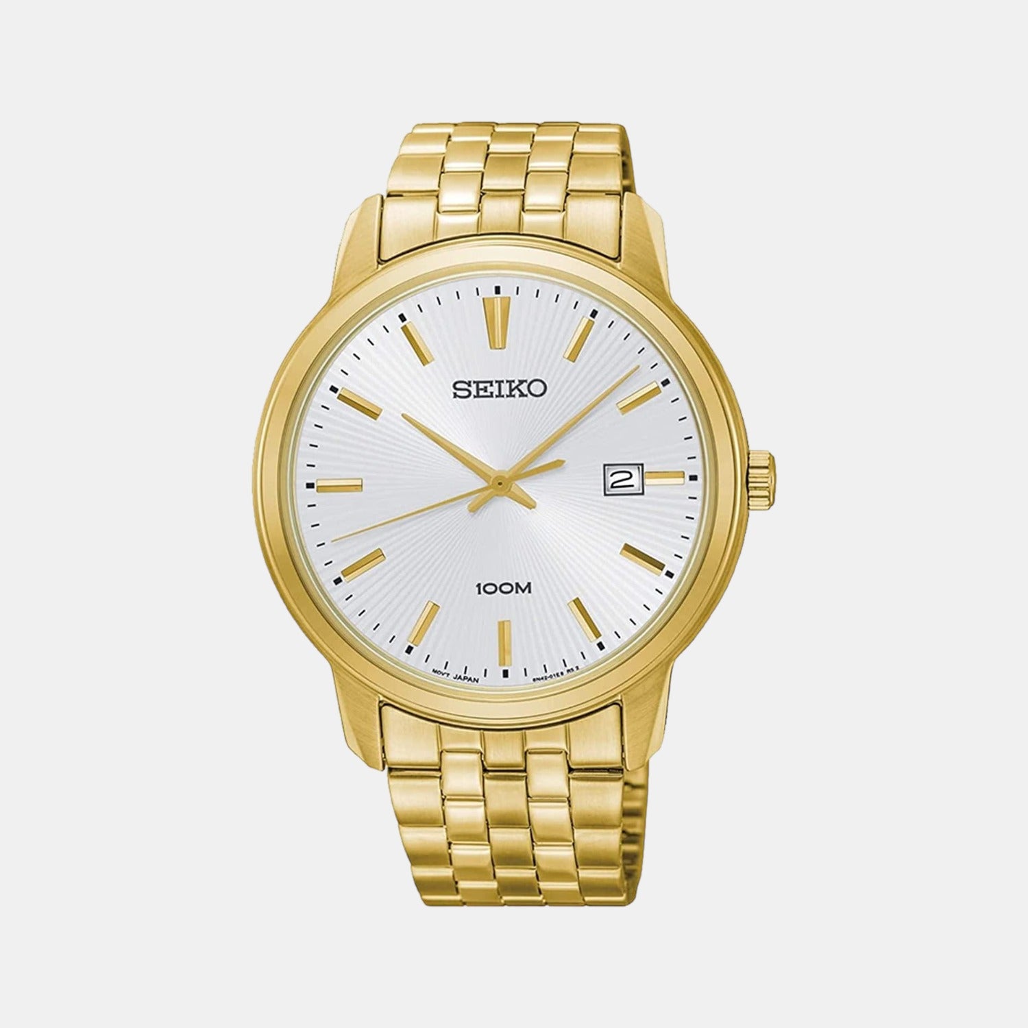 Seiko Round White Analog watch