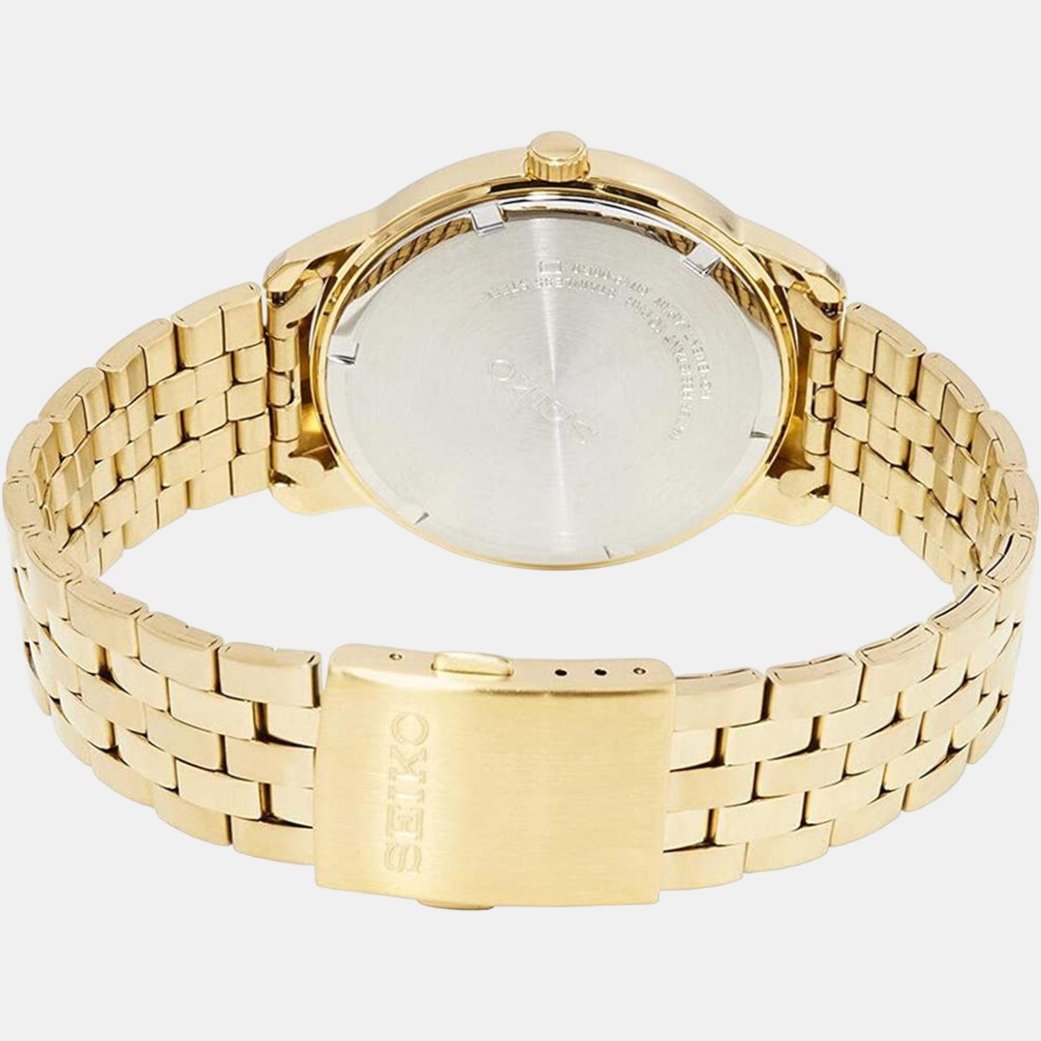 Seiko Men Round White watch