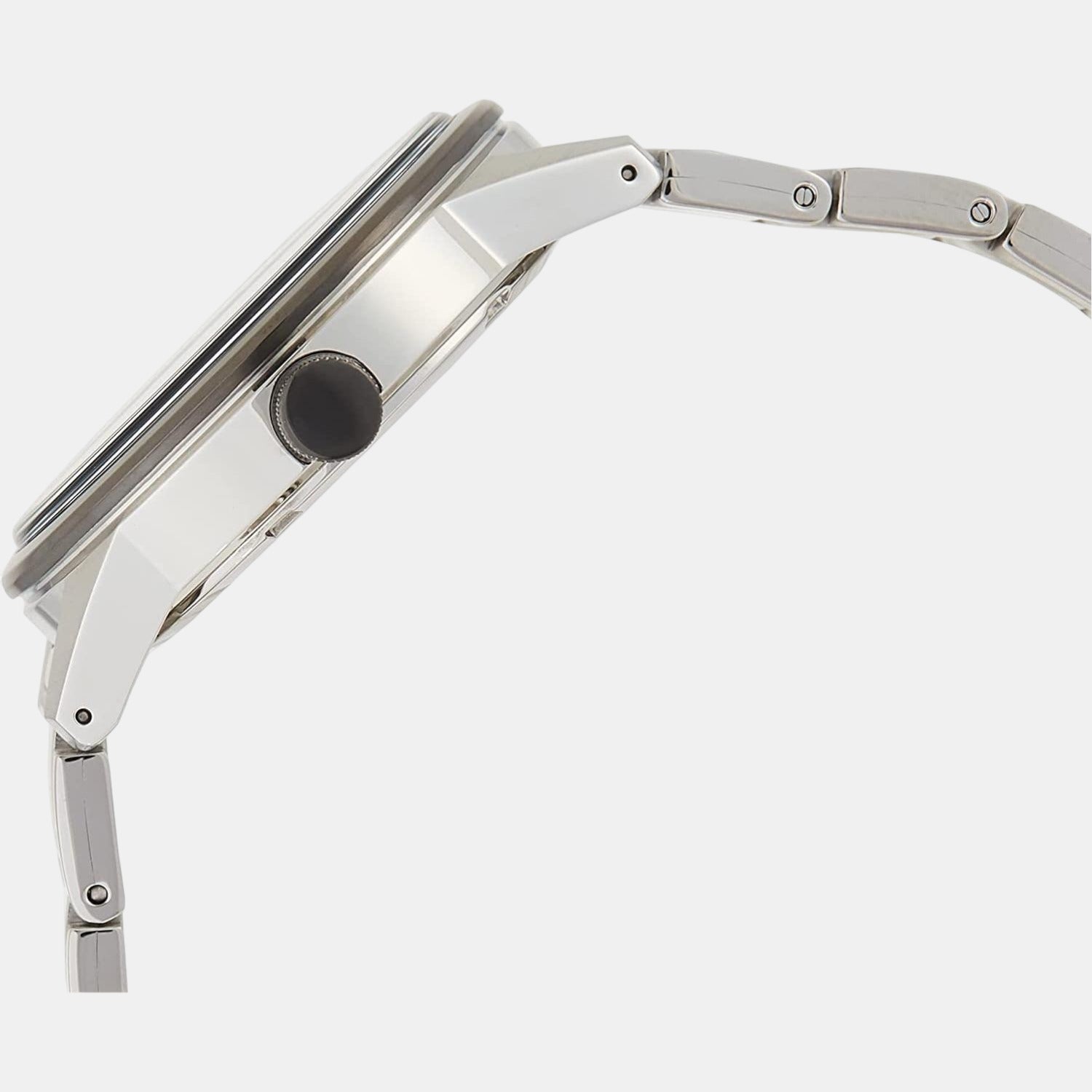 Seiko Men Round Black watch