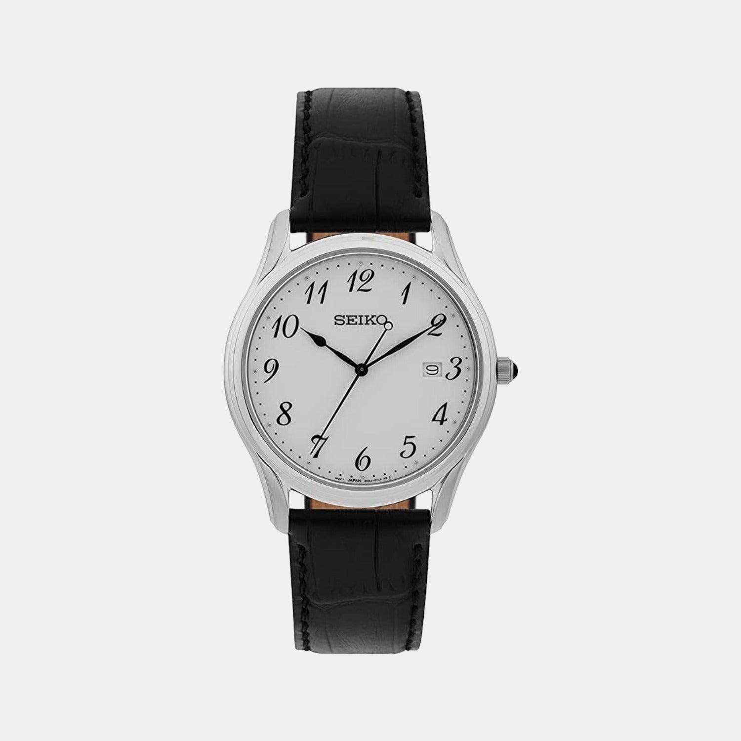Seiko Round White Analog watch