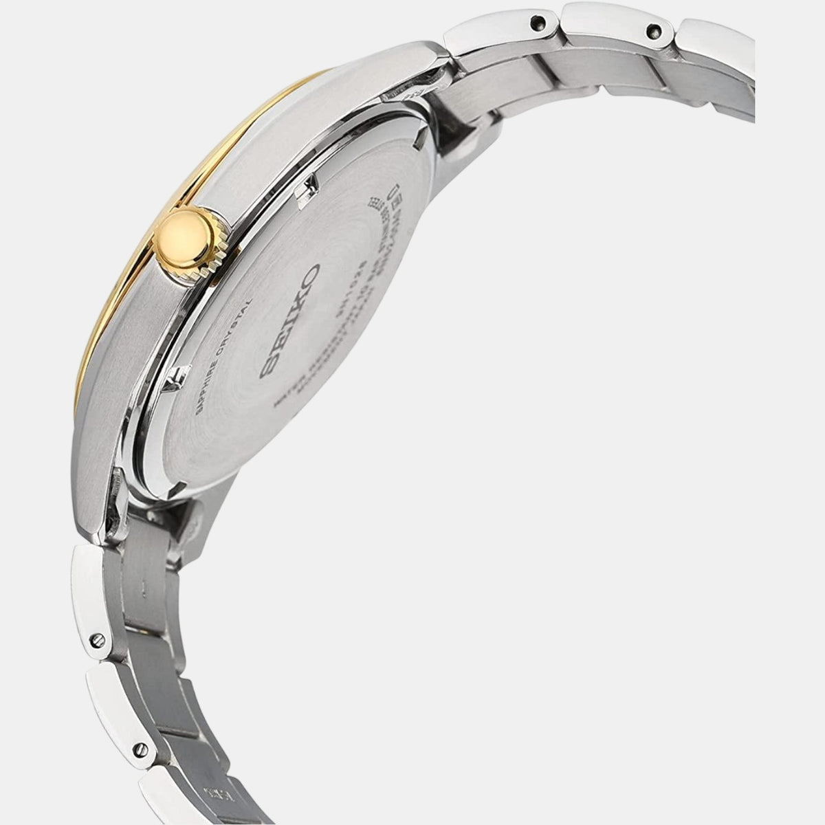 Seiko Men Round White watch