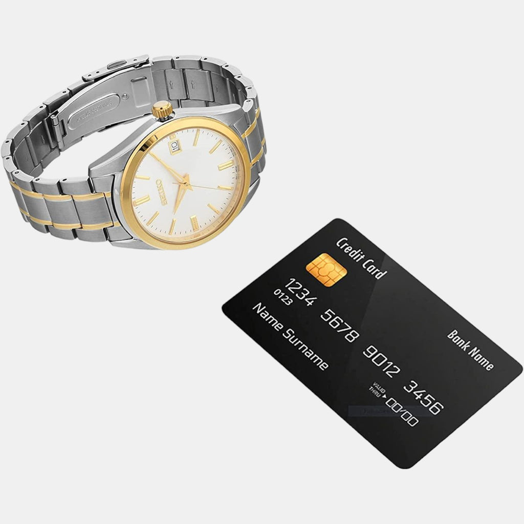 Seiko Stainless Steel White watch