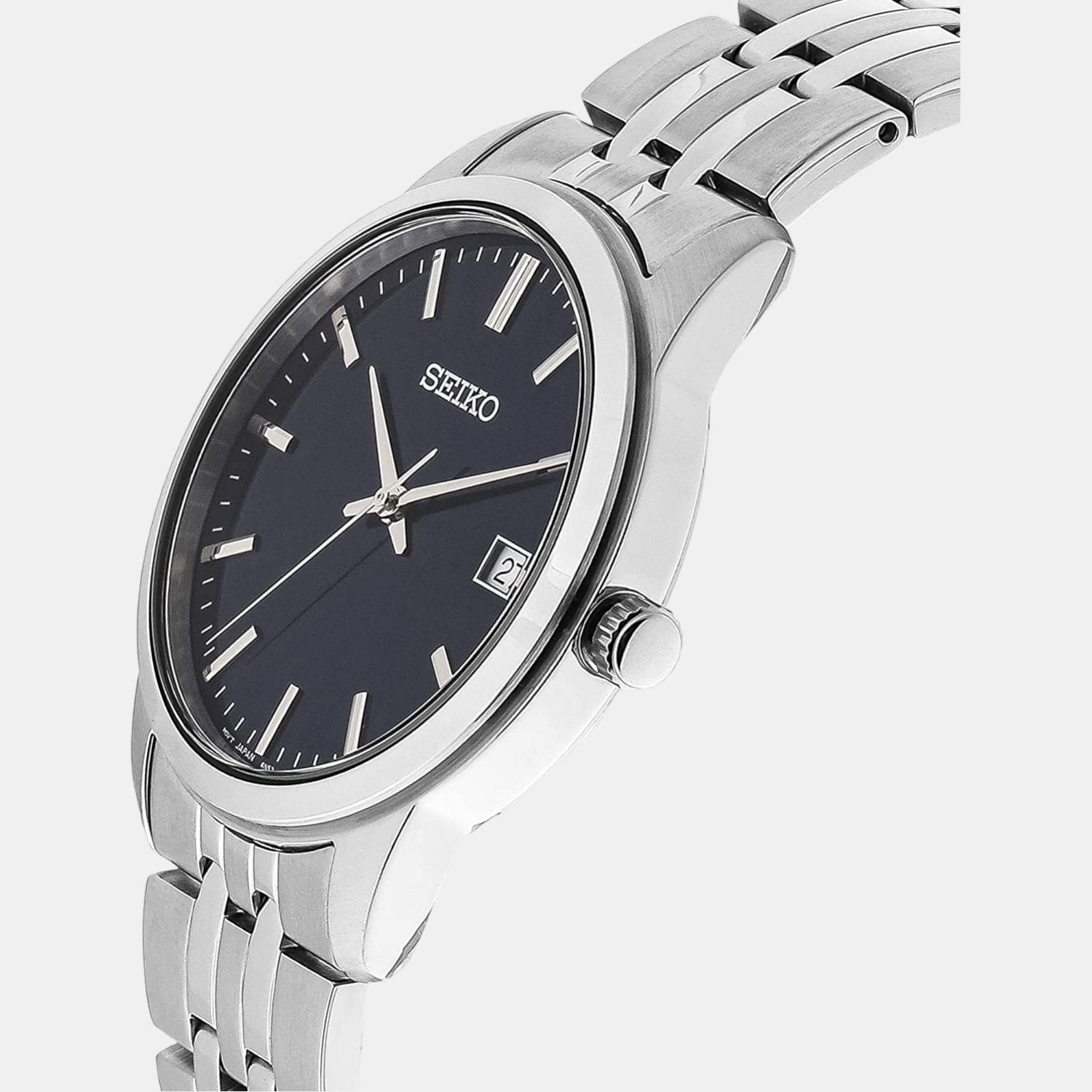 Seiko Men Round Blue watch