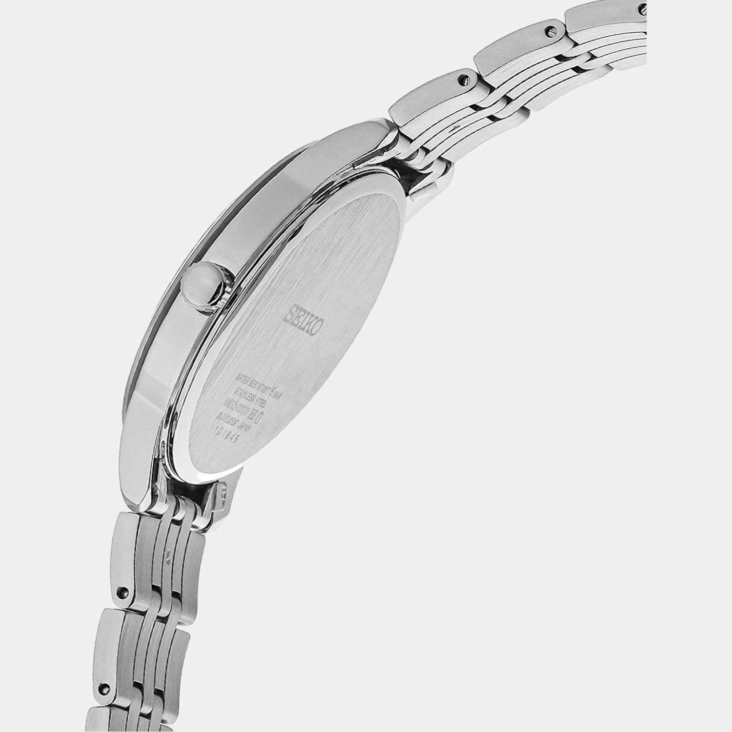 Seiko stainless clearance steel water resistant