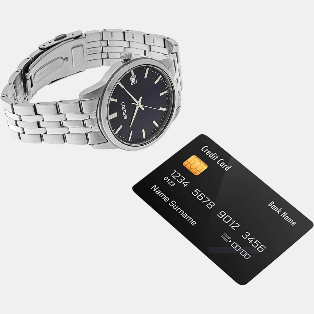 Seiko Round Quartz Analog Men watch