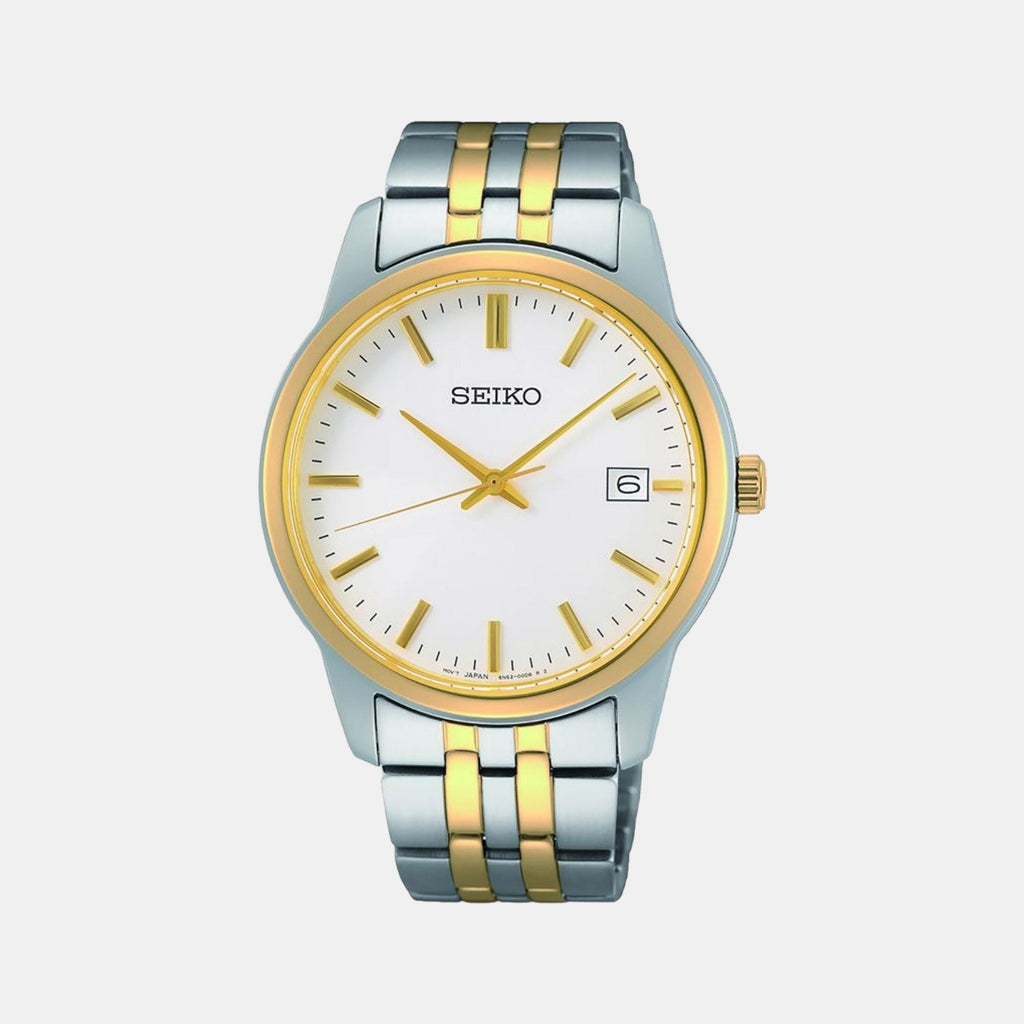 Seiko Round White Analog watch