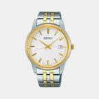 Seiko Round White Analog watch