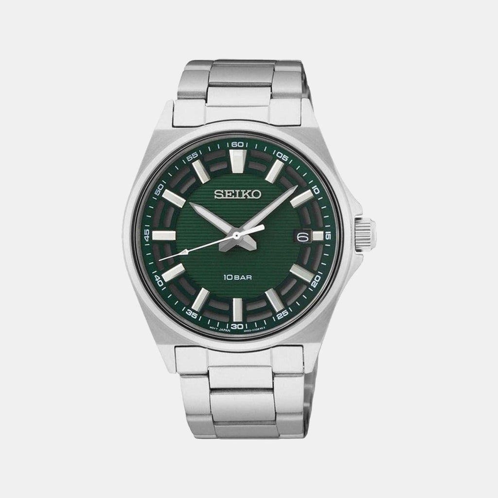 Seiko Round Green Analog watch