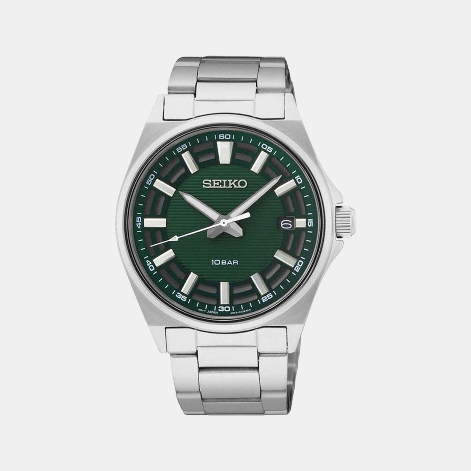 Seiko Round Green Analog watch