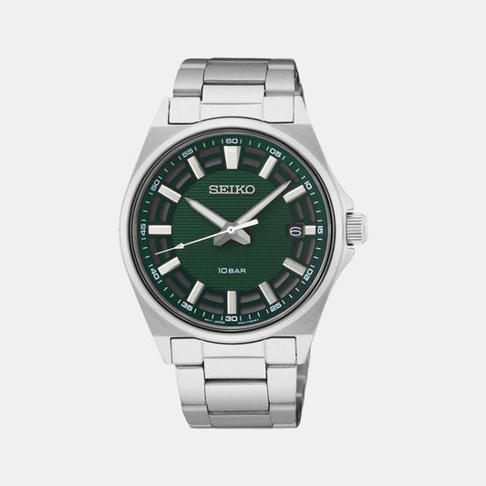 Male Green Analog Stainless Steel Watch SUR503P1