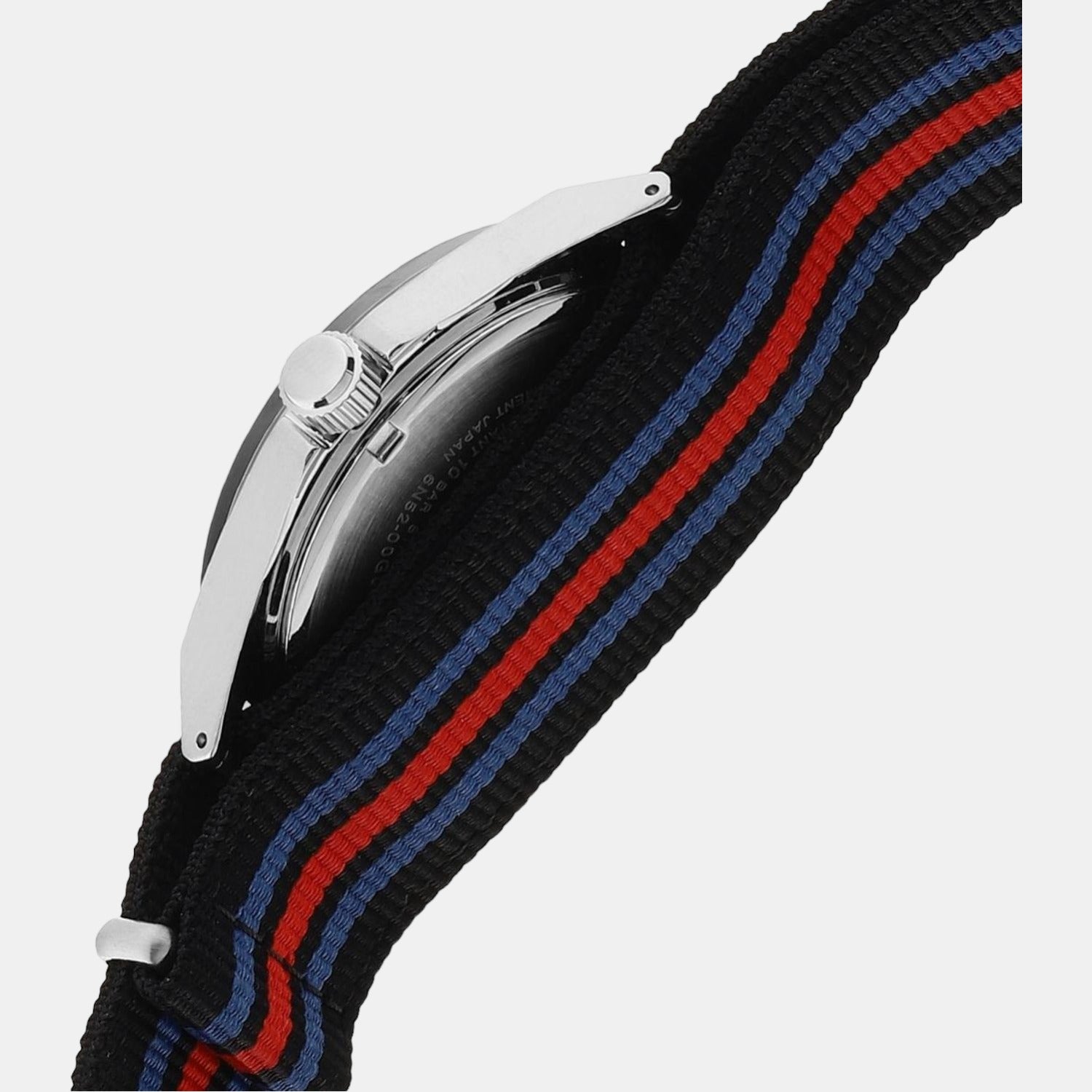 Seiko Men Round Black watch