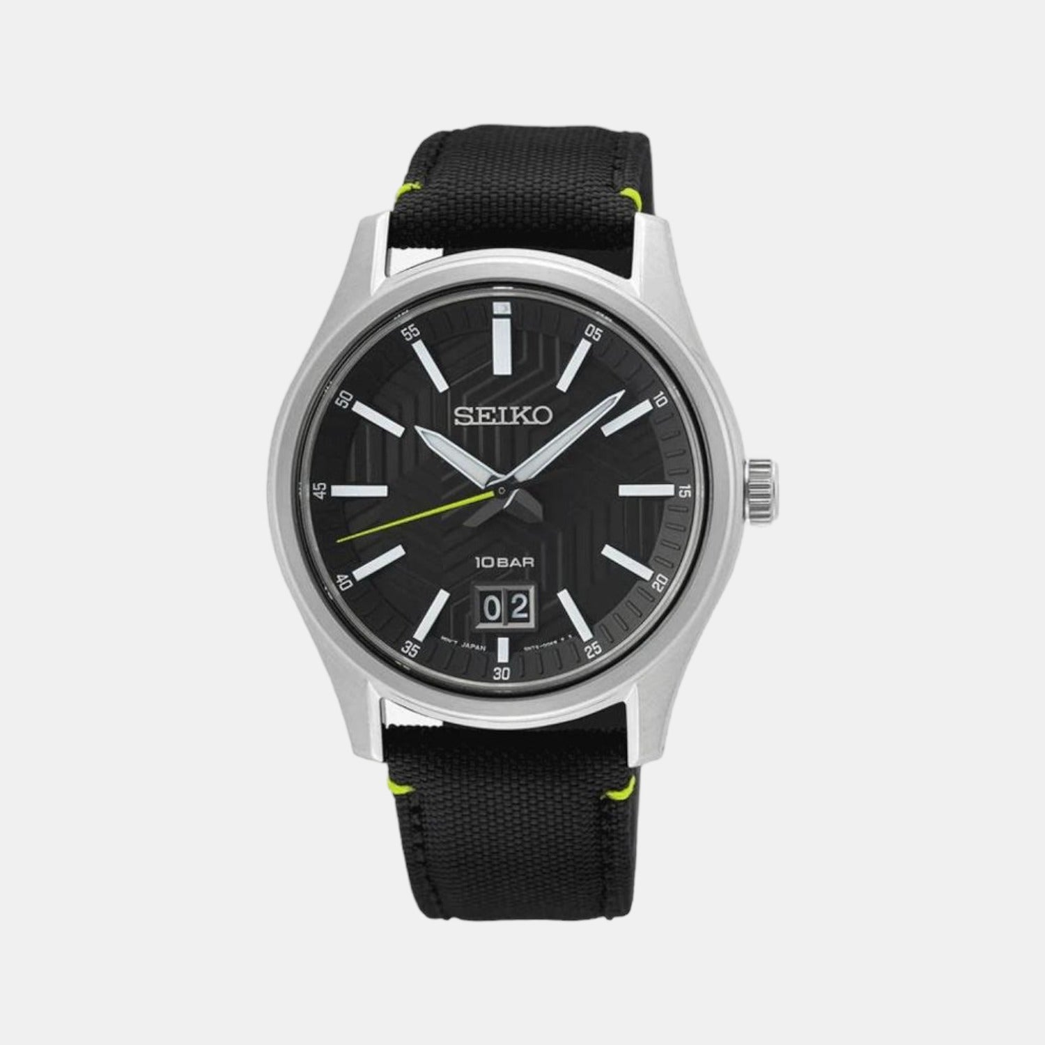 Seiko Round Black Analog watch
