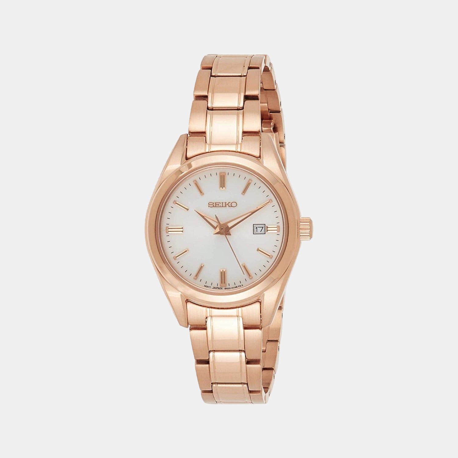 Seiko Round White Analog watch