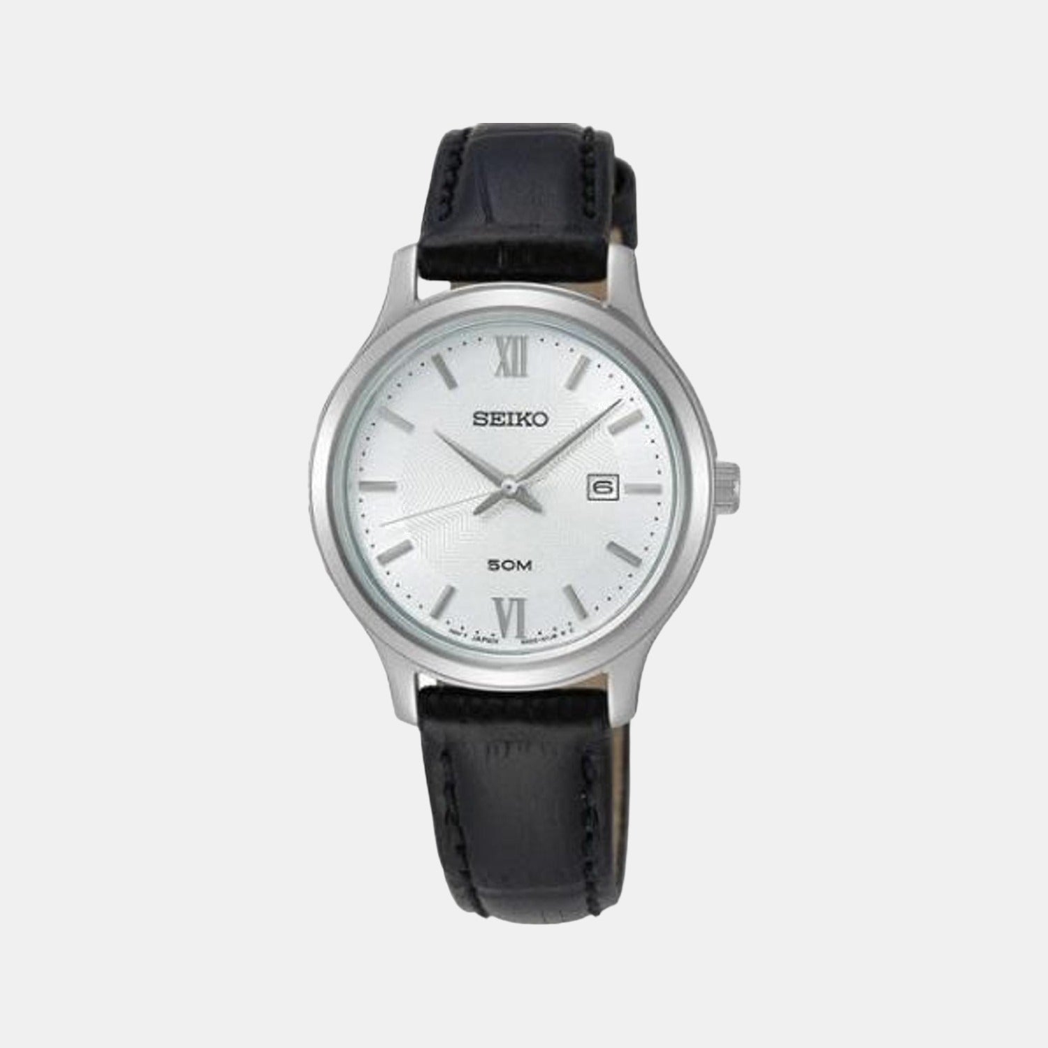 Seiko Round White Analog watch