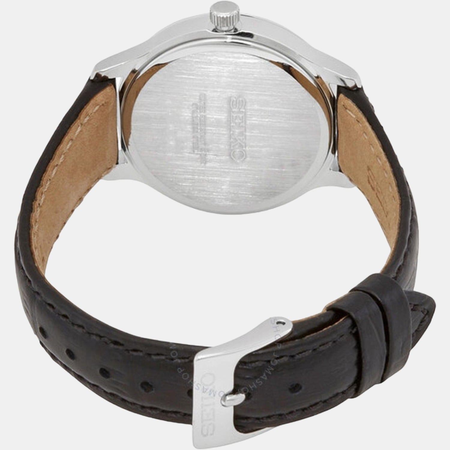 Seiko Men Round White watch