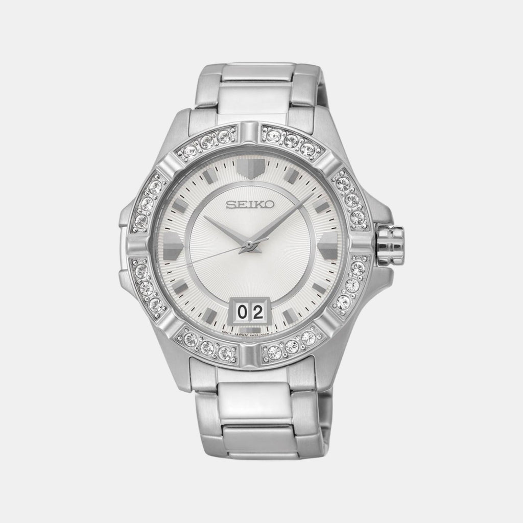 Seiko Round White Analog watch