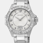 Seiko Women Round White watch