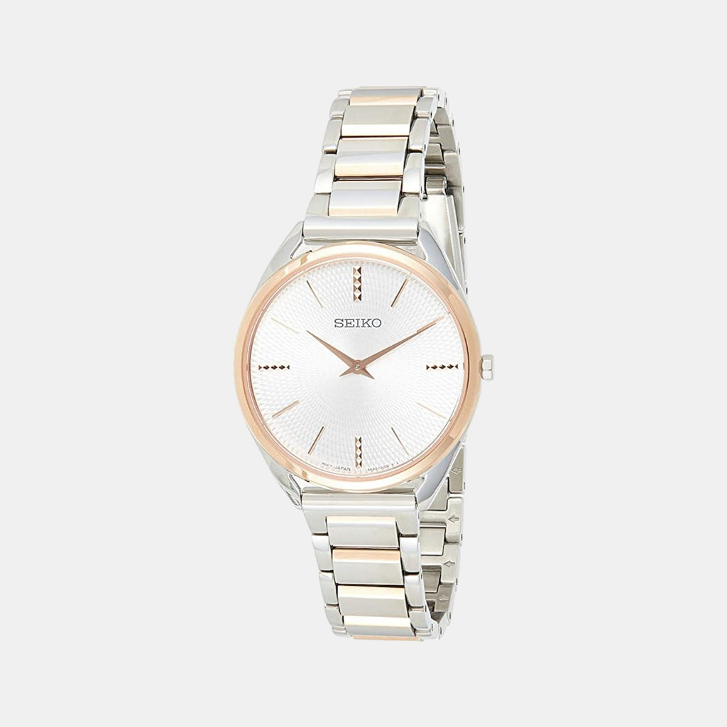 Seiko Round White Analog watch