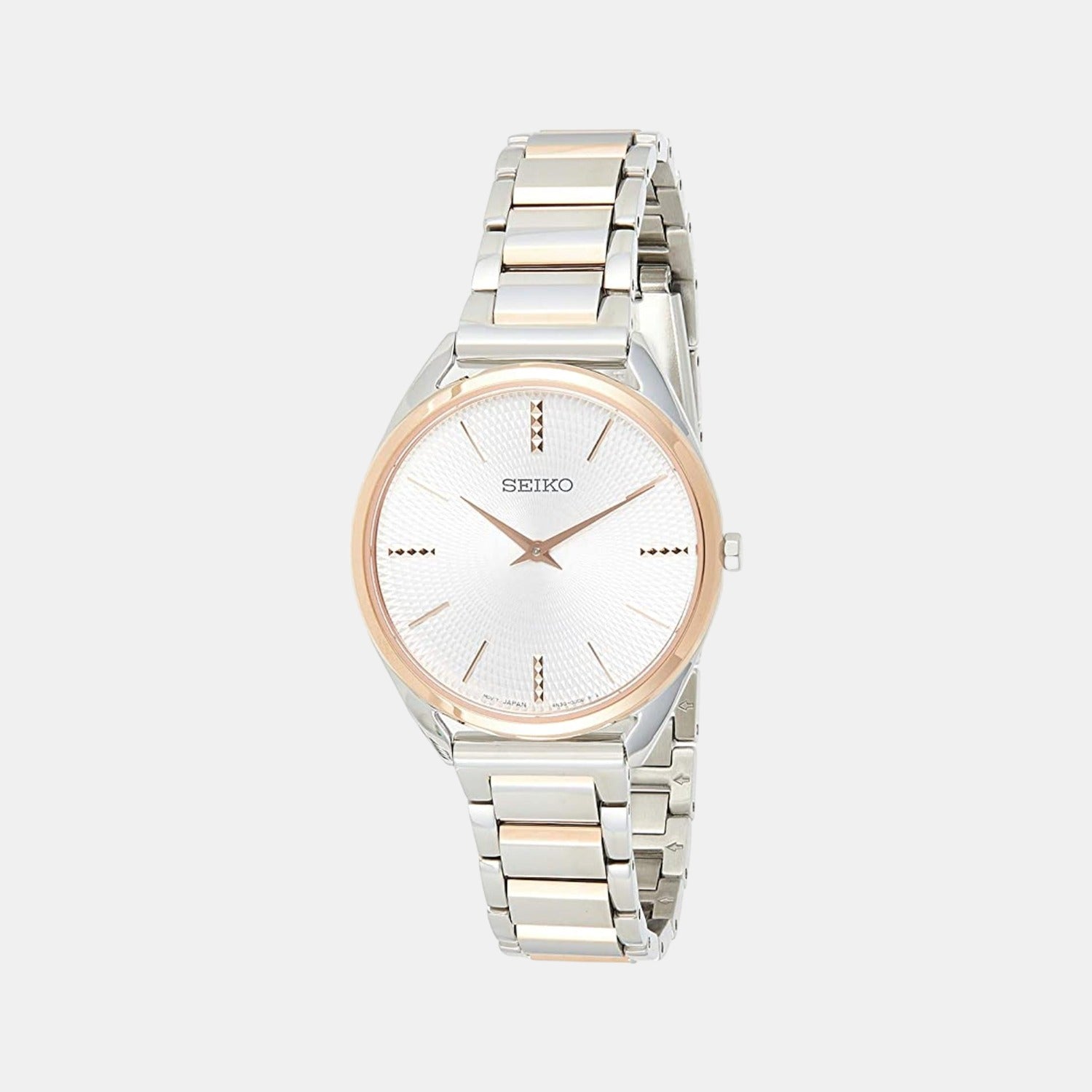 Seiko Round White Analog watch