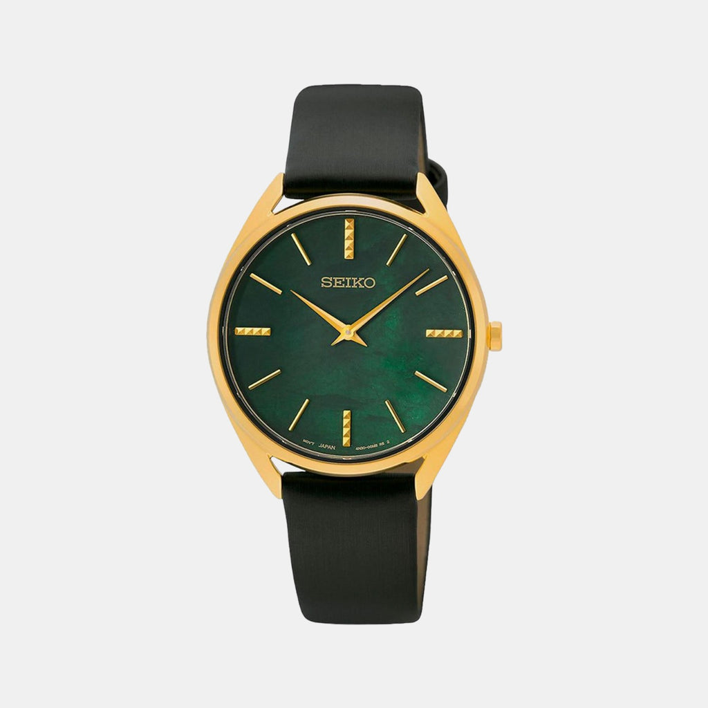Seiko Round Green Analog watch