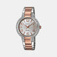 Sheen Female Analog Stainless Steel Watch SX129