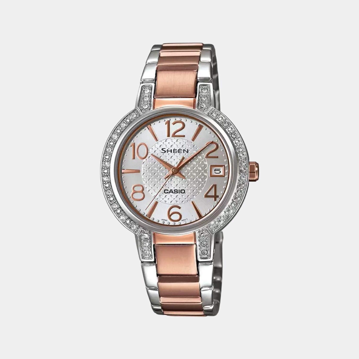 casio-stainless-steel-silver-golden-analog-womens-watch-watch-sx129