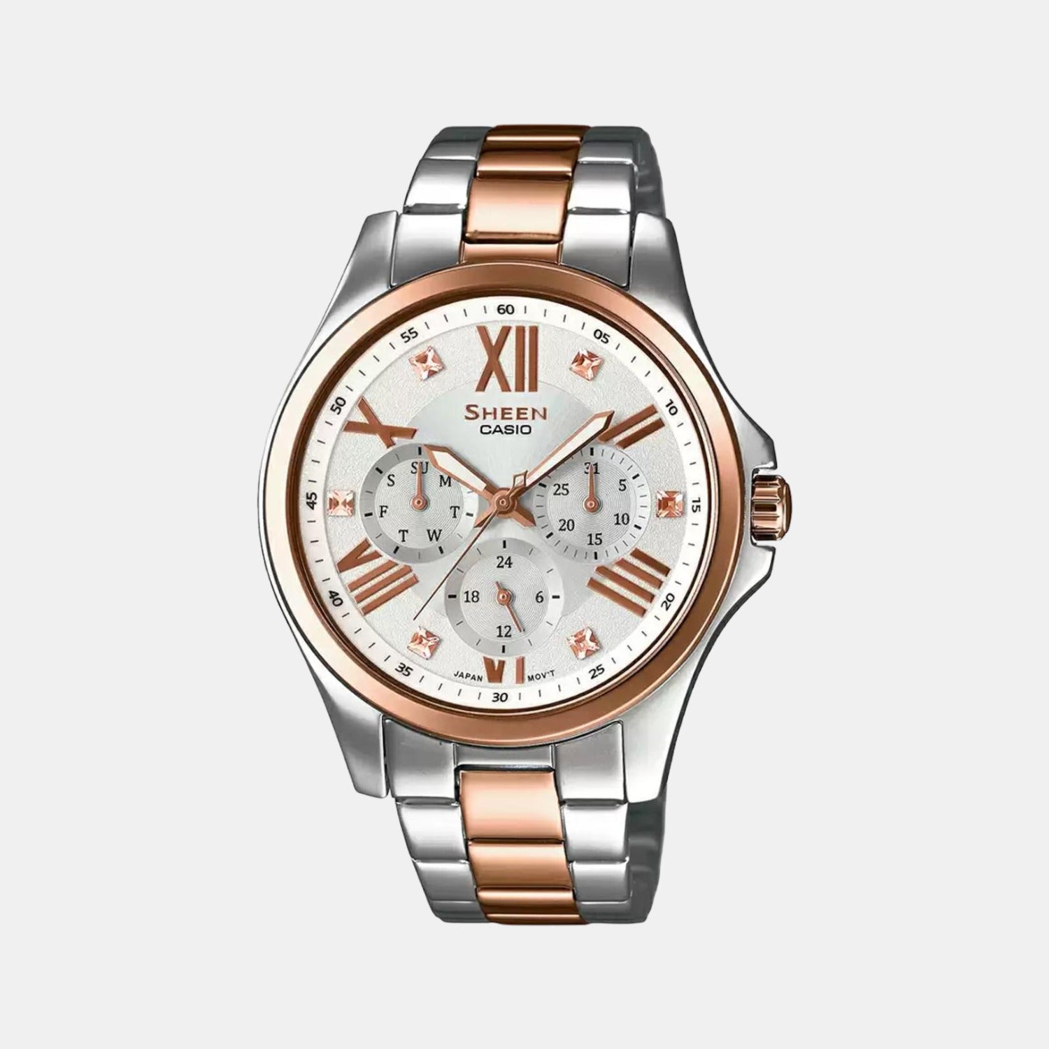 Sheen Female Chronograph Stainless Steel Watch SX150