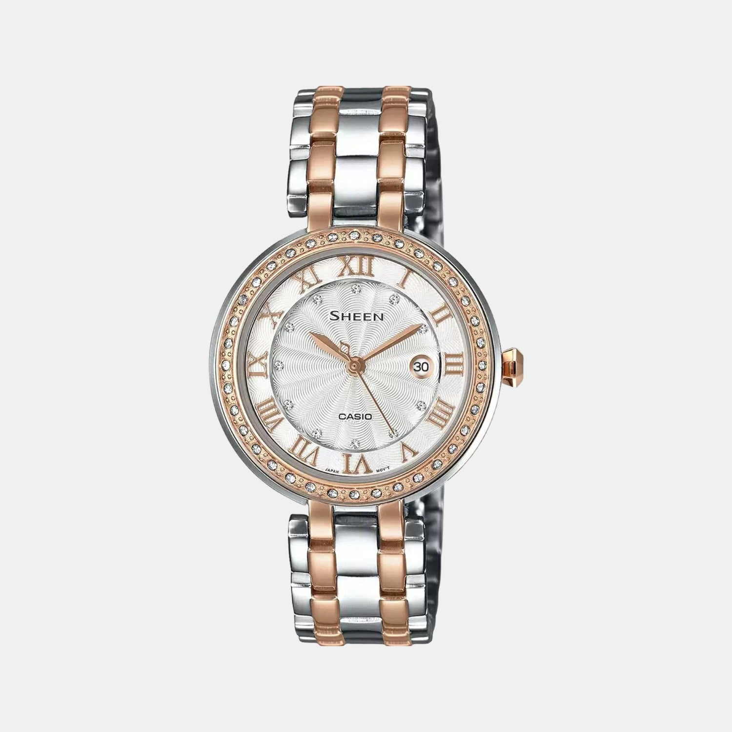 Sheen Female Analog Stainless Steel Watch SX156