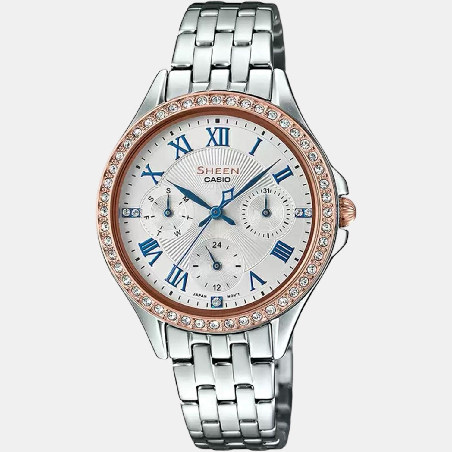 Casio sheen outlet chronograph ladies watch