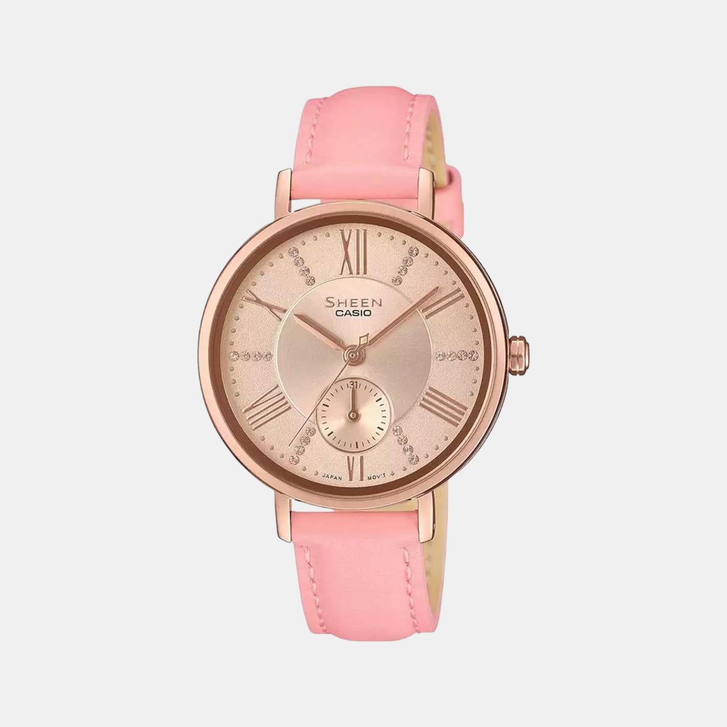 Sheen Female Analog Stainless Steel Watch SX239