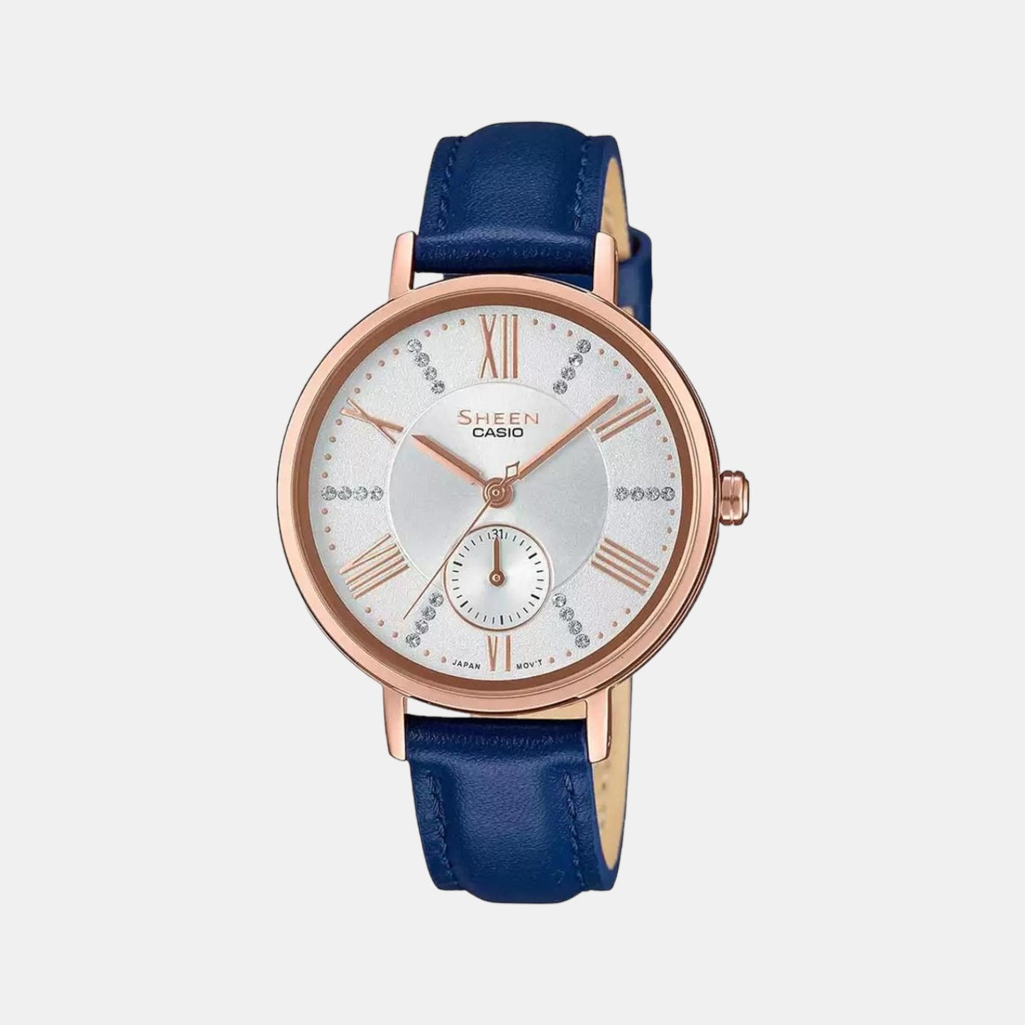 Sheen Female Analog Leather Watch SX240