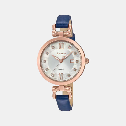 Sheen Female Analog Leather Watch SX258