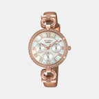 Sheen Female Chronograph Leather Watch SX267