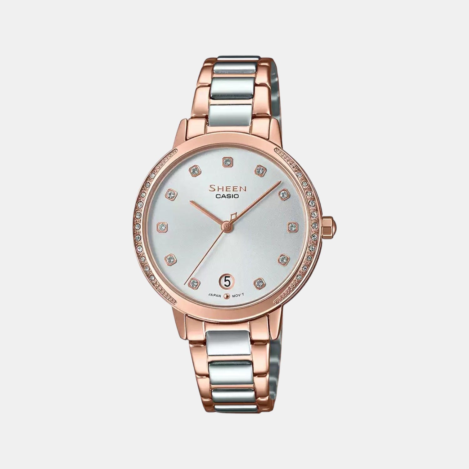 Sheen Female Analog Stainless Steel Watch SX272