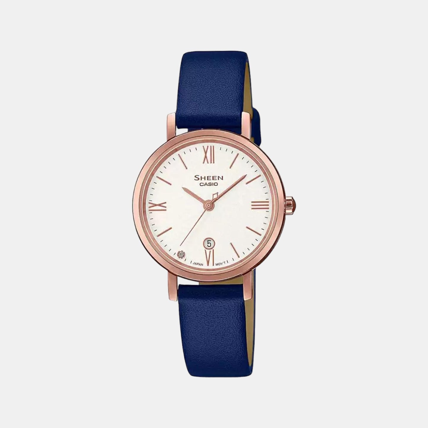 Sheen Female Analog Leather Watch SX278