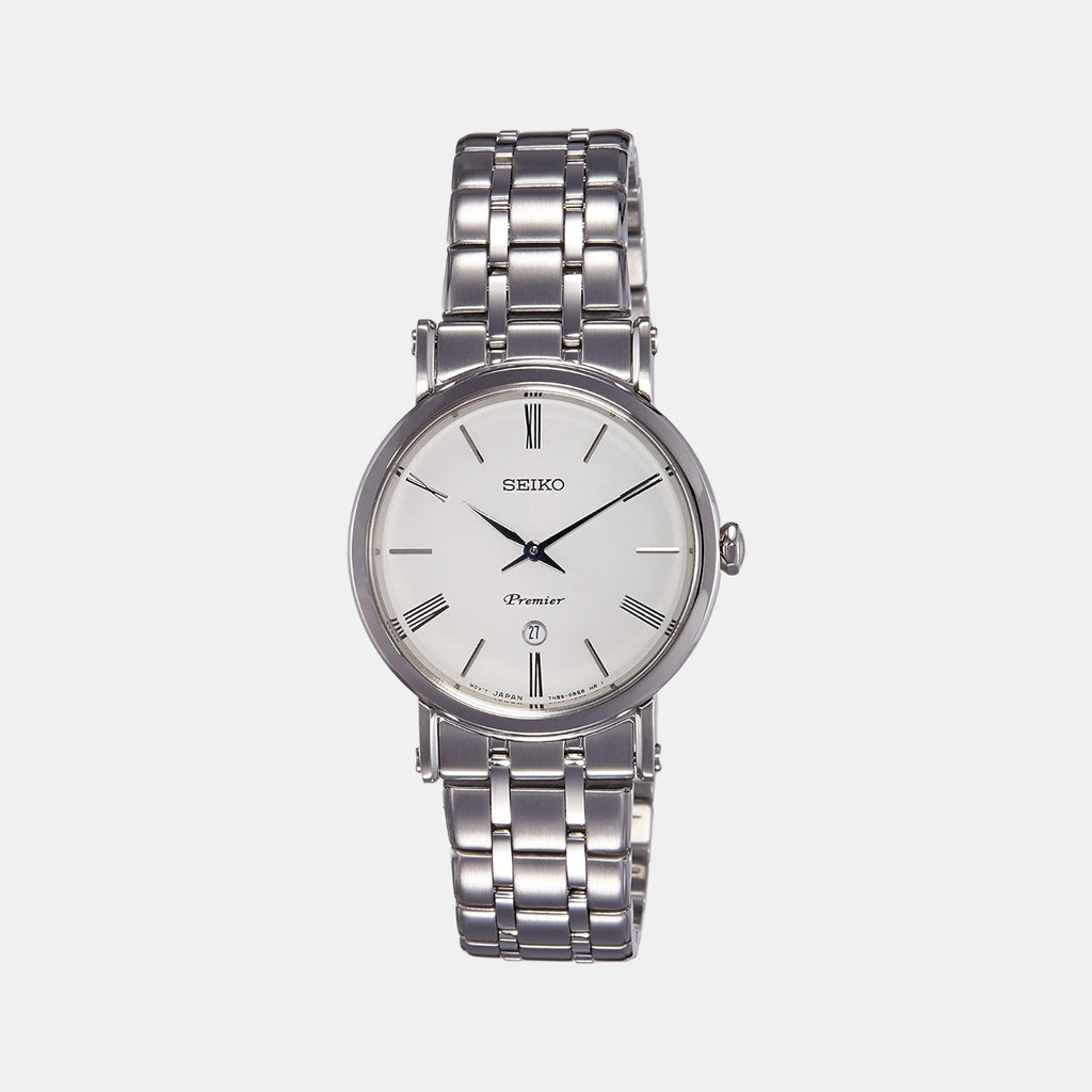 Seiko Round White Analog watch