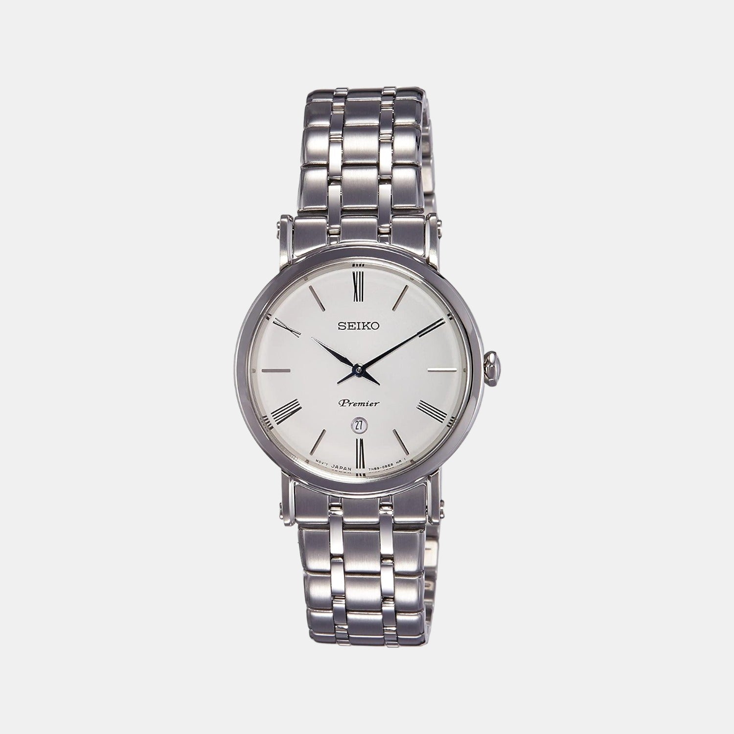 Seiko Round White Analog watch