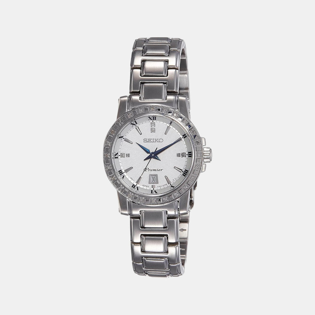 Seiko Round Silver Analog watch