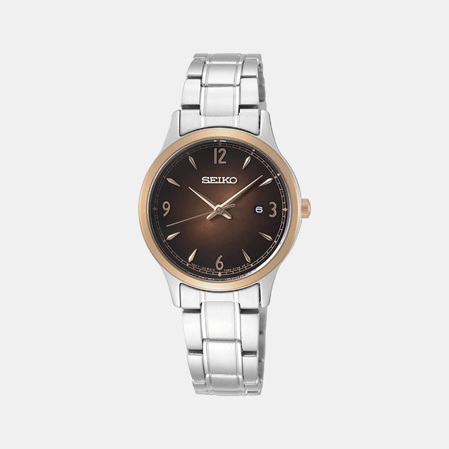 Seiko Round Brown Analog watch